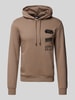 s.Oliver RED LABEL Regular Fit Hoodie mit Starwars®-Artwork Hellbraun