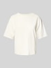 Marc O'Polo Regular fit T-shirt van katoenmix Wit