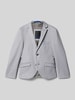 G.O.L. Slim fit blazer met reverskraag Lichtgrijs