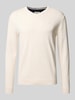 Tom Tailor Regular fit pullover van puur katoen  Beige