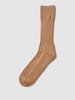 Esprit Socken mit Label-Detail Camel