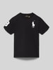Polo Ralph Lauren Teens Regular Fit T-Shirt aus reiner Baumwolle Black