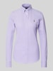 Polo Ralph Lauren Overhemdblouse met button-downkraag Paars