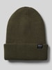 Barts Beanie mit Label-Detail Modell 'KINABALU' Oliv