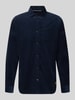 Scotch & Soda Regular Fit Cordhemd mit Brusttasche Marine