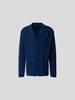 Roberto Collina Strickjacke mit Reverskragen Ozean Blau