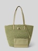 Lauren Ralph Lauren Shopper mit Label-Applikation Modell 'BRIE' Oliv