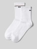 BOSS Socken mit Label-Stitching Modell 'Iconic' im 2er-Pack Weiss