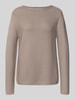 Marc O'Polo Regular Fit Strickpullover aus reiner Baumwolle Stein