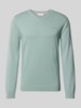 s.Oliver RED LABEL Gebreide pullover met ribboorden Mintgroen