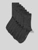 MCNEAL Socken mit geripptem Abschluss im 7er-Pack Anthrazit Melange