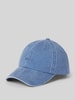 HUGO Basecap mit Label-Stitching Modell 'Mett' Jeansblau