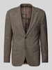 SELECTED HOMME Slim Fit 2-Knopf-Sakko mit Pattentaschen Hellbraun