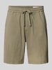 s.Oliver RED LABEL Relaxed Fit Stoffshorts aus einer Baumwolle Khaki