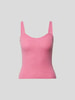 Lisa Yang Top aus Kaschmir Rosa