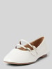 Tamaris Ballerinas mit Dornschließen Offwhite
