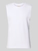 JACK & JONES Tanktop mit Strukturmuster und Rundhalsausschnitt Weiss