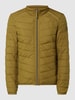 s.Oliver RED LABEL Steppjacke mit Reißverschlusstaschen Modell 'Lightdown' Olivgrün