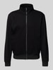 BOSS Sweatjacke mit Stehkragen Black