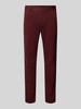 BOSS Orange Slim Fit Chino aus Baumwoll-Mix Bordeaux