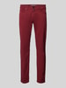 Pierre Cardin Tapered Fit Chino im 5-Pocket-Design Modell 'Lyon' Rot