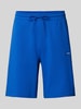 Hugo Blue Regular Fit Sweatshorts mit Label-Patch Modell 'Nasensio' Blau