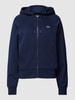 Lacoste Sport Hoodie mit Kapuze und unifarbenem Design Dunkelblau