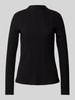 Christian Berg Woman Selection Longsleeve mit Stehkragen Black