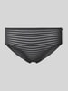 Marc O'Polo Panty mit Streifenmuster Black