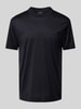 Emporio Armani T-Shirt mit Label-Print Marine