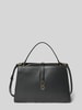Tommy Hilfiger Henkeltasche mit genarbter Oberfläche Black