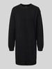 Vero Moda Soepele gebreide jurk van viscosemix, model 'SABA' Zwart