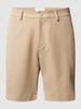 Les Deux Shorts mit Stretch-Anteil Modell 'Como' Taupe