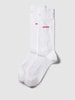 HUGO CLASSIFICATION Socken mit Label-Detail im 2er-Pack Weiss