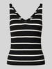 Only Slim Fit Tank Top aus Viskose-Mix Modell 'MEDDI' Black
