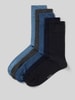 MCNEAL Socken mit elastischem Rippenbündchen im 5er-Pack Jeansblau