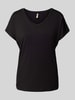 Soyaconcept T-Shirt mit Label-Detail Modell 'Marcia' Black