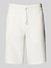 ARMANI EXCHANGE Sweatshorts mit elastischem Bund Weiss