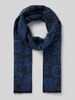 Christian Berg Men Sjaal van pure viscose Blauw