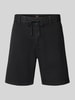 BOSS Orange Bermudas mit elastischem Bund Black