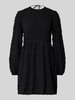 Gina Tricot Sukienka mini z wiązaniem z tyłu Czarny