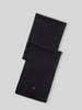 Polo Ralph Lauren Schal aus reiner Wolle mit Logo-Stitching Black