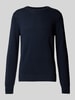 ECOALF Strickpullover mit Leinen-Anteil Modell 'TAIL' Marine