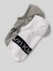 CK Calvin Klein Socken mit Label-Print im 2er-Pack Weiss