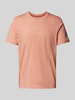 MCNEAL T-Shirt mit geripptem Rundhalsausschnitt Terra