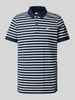 Tommy Jeans Slim Fit Poloshirt mit Logo-Stitching Marine