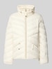 Christian Berg Woman Selection Steppjacke mit Stehkragen und Reißverschlusstaschen Offwhite