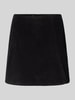 Vero Moda Uitlopende minirok van katoenmix, model 'LULA' Zwart