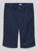 Jack & Jones Bermudas mit Eingrifftaschen Modell 'BOWIE' Marine