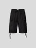 Bonsai Cargoshorts mit elastischem Bund Black